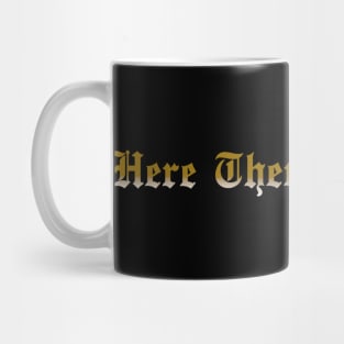 Here There Be Nerds Mug